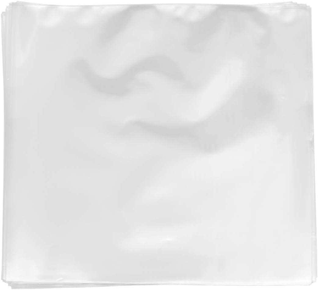 50pcs Thickened Vinyl Record Sleeves for Safe Storage Flap Design to Protect Against Scratches and Dust Cd Storage Bags for Vinyl Records