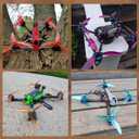 16pcs Fpv Drone Props Propeller: Gemfan Hurricane 51499 Tri-Blade 5 Inch Props for 4S 6S FPV Freestyle Racing, 8xCW 8xCCW