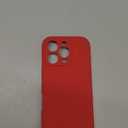 Ktele Magnetic for iPhone 16 Pro Case [Compatible with Magsafe] [Premium Silicone Satin-Smooth Touch] Slim Shockproof Anti-Scratch Microfiber Lining Case, 6.3 inch, Red