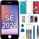 for iPhone SE 2022 2020 Screen Replacement FOOBONG for iPhone 8/ SE 2nd 3rd 3D Touch LCD Display Digitizer Frame Full Assembly Repair Tool Kit A2782 A2783 A2784 A2785 A2595 4.7 inch