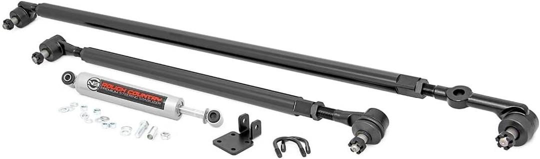 Rough Country HD Steering Kit w/Stabilizer for Jeep (TJ,XJ,ZJ,MJ) - 10613