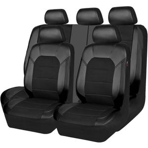 MBBDGBMZ Car Seat Covers for Hyundai Santa Fe 2018 2019 2020 2021 2022 2023 2024, Seat Covers Protectors Cushion Set Waterproof Breathable Washable Easy Fit,B (Normal)