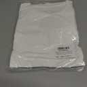 Girls Flutter Sleeve Tops Short Sleeve Summer T Shirts with Ruffle Trim Pocket White Blouse White 11-12 Years (White)
