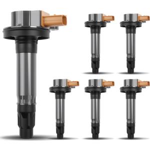 F150 Explorer Transit Upgraded Ignition Coil Pack Compatible with Expedition Flex Taurus Lincoln MKS MKT 2011 2012 2013 2014 2015 2016 3.5L V6 Replace# UF646 DG549,Set Of 6