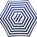 Sunnyglade 7.5ft Patio Umbrella Replacement Canopy Market Umbrella Top Outdoor Umbrella Canopy with 6 Ribs