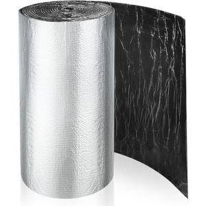 20 x 394 Inch 196 Mil Car Sound Deadening Mat, 53.9 Sqft Automotive Noise & Heat Insulation Mat Self Adhesive Auto Sound Proofing Deadener for Hood, Door, Floor, Roof, Trunk