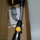 Melnor 65173AMZ RelaxGrip 8 Pattern 16" Pivoting Wand Bundle, Metal, Black, Yellow