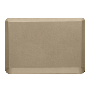 GORILLA GRIP Soft Anti Fatigue Mat for Kitchen Floor,48 x 20 Stain and Scratch Resistant, Waterproof Ergonomic Standing Office Desk Mat, Supportive Foam Rug  Beige