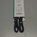 USB C to Lightning Cable 6FT 2Pack [Apple MFi Certified] iPhone Charger Fast Charging Cord Nylon Braided Cable for iPhone 14/13/12/11/Pro/MAX/X/8/7, iPad - Black