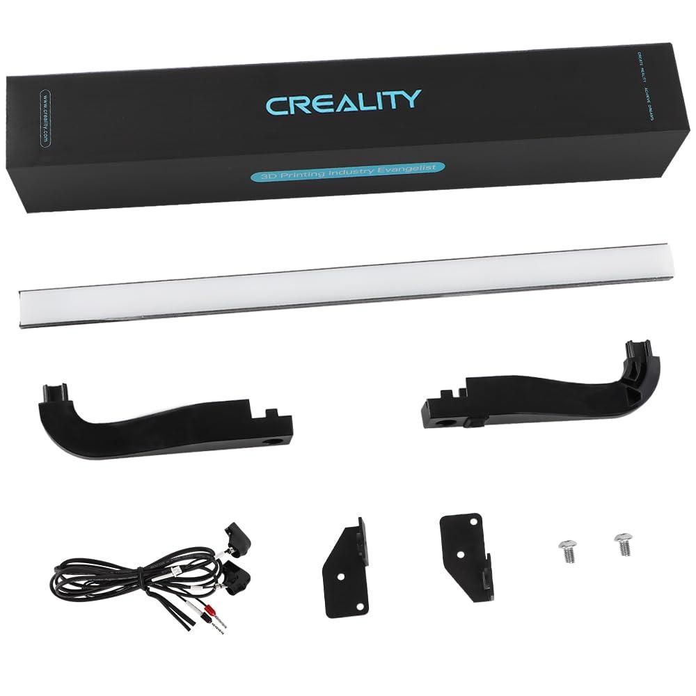 Creality Official Ender 3 V3 SE/KE LED Light Bar Kit, 3D Printer LED Lights Bar Kit 24V 5W Energy and Power Saving Easy Installation Soft Light No Strobe for Ender 3 V3 SE/Ender 3 V3 KE 3D Printer