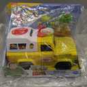 Fisher-Price Imaginext Disney and Pixar Toy Story Pizza Planet Truck with 3-inch Buzz Lightyear & Alien Friend Action Figures, Toy Vehicle & Pizza Projectile Accessories