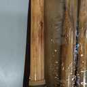 3-pc Detachable Hardwood Walking Stick Pine Handle with Compass (Nature Color, 55 Inches, 1 Piece)