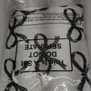 4 Pcs Black Bow Hand Towels for Bathroom 13 x 29'' Soft 100% Cotton Coquette Face Towel Valentine's Day Kitchen Decor Absorbent Preppy Bathroom Decor Bridal Shower Wedding Gift