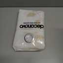 Deconovo Light Filtering Sheer Curtains with Embroidered Leaf Grommet Panels 52x84inch