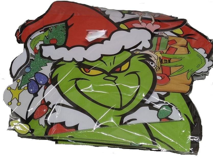 Grinch Christmas Yard Signs Stakes 22 Inches
