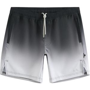 maamgic Men's Gym Running Shorts 7 Inch Quick Dry Athletic Workout Shorts with Zipper Pockets No Liner M