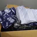 Laura Ashley- King Comforter Set, Cotton Reversible Bedding Set, Includes Matching Shams with Bonus Euro Shams & Throw Pillow Covers (Branch Toile Blue, King)