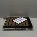 Lavatino 14 Compartments Paper Organizer for Desk, Mesh Literature Organizer, Mail File Sorter Tray with Handle, Desktop Mailbox for Office Classroom Home, Black (8 Tier)