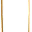 7 feet Gold Metal Floral Display Frame Rectangle Backdrop Stand Wedding Arch Party Events Reception Home Decorations