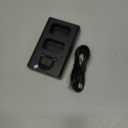 Kimaru NP-FW50 Battery Charger, Double Slot BC-TRW Charger for Sony ZV-E10, Alpha A6000 A6300 A6400 A6500 A5000 A5100 A7 A7II A7R A7RII A7S A7SII RX10 II III Cameras.