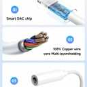 [Apple MFi Certified] 2 Pack Lightning to 3.5 mm Headphone Jack Adapter, iPhone Aux Adapter Converter Dongle Audio Cable Compatible with iPhone 14 13 12 11 X XS 8 7