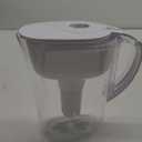 Brita Water Filter Pitcher for Tap and Drinking Water with 1 Standard Filter, Lasts 2 Months, 6-Cup Capacity, BPA Free, White