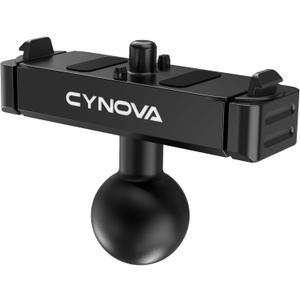 CYNOVA Magnetic Latch Ball Joint Mount for Go Pro HERO13 Black for Go Pro Hero 13 Accessories, Metal Quick Swap Mount Adapter Compatible with All Go Pro Mounts, Easy Attach Release Dual-Latch Design