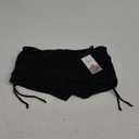 Micosuza Classical Women's Swim Boardshorts Beach Bikini Bottoms with Adjustable Ties L