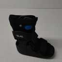 United Ortho USA14115 Short Air Cam Walker Fracture Boot, Medium, Black