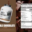 Levels Grass Fed Whey Protein Powder, No Artificials, 24G of Protein, Double Chocolate, 5LB (5 Pound (Pack of 1))