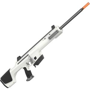 WORKER KunLun Blaster Bolt Action Half Size Foam Dart Sniper Toy with Orange Tips (White), Bipod Not Included