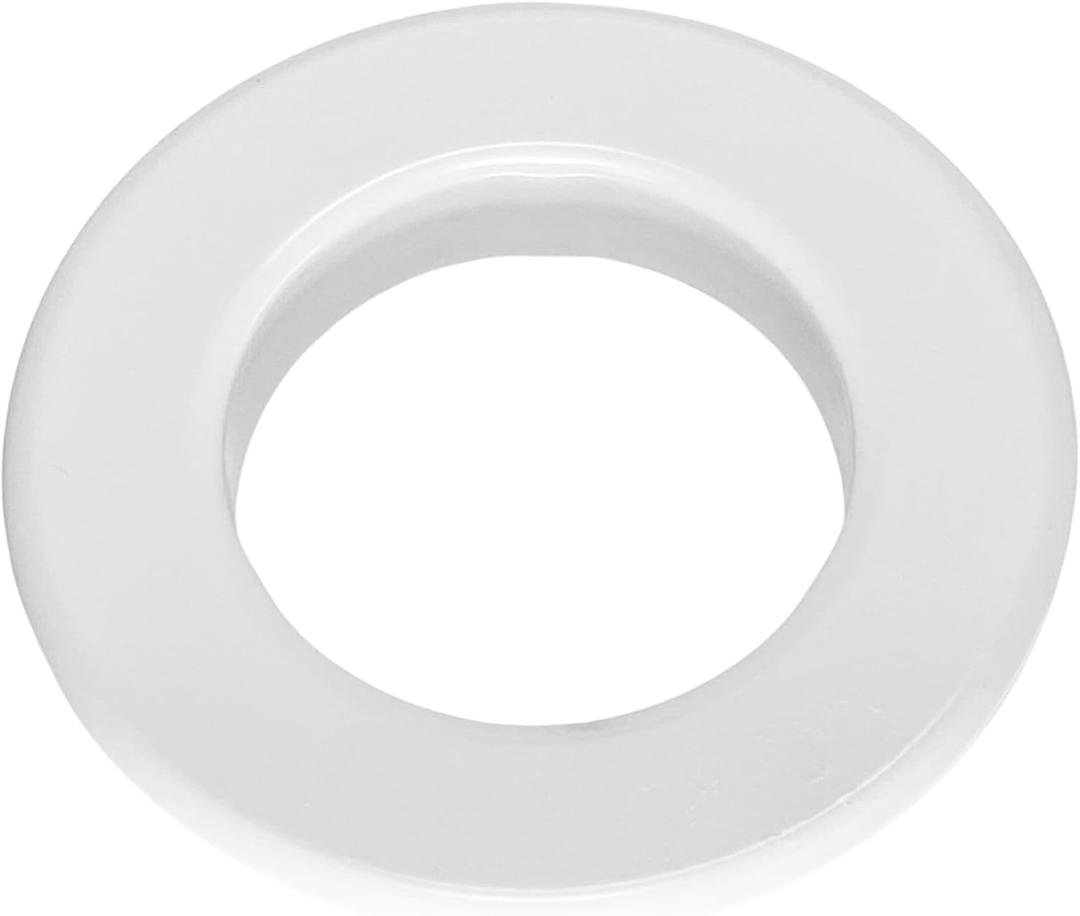 Fire Sprinkler Escutcheon Skirt, FLUSH Escutcheon Pendant Skirt White, Works with Standard 401 Style Cup, Short Cup, and Retrofit 2 Piece Cup, Fire Sprinkler Skirt