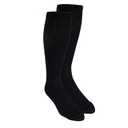 Truform Compression Socks, 20-30 mmHg, Men's Dress Socks, Knee High Over Calf Length, Black, X-Large