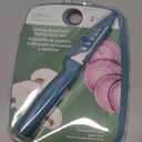 Culinary Elements Cutting Board With Paring Knife Set Blue 2 Pcs