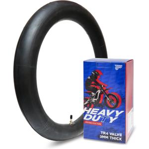 PIVOTRAX-110/100-18 (4.50 X 18) Heavy Duty Motorcycle Tube - 3mm Thick - TR4 Valve