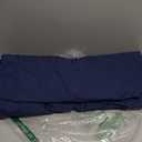 Royale Linens 100% Organic Cotton Fitted Sheet - Percale Weave - Super Soft Deep Pocket Bottom Sheets - Navy Elastic Sheet Twin Size - Twin Fitted Sheets Only - (39"x75"+15", Navy)