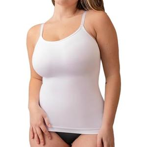 SHAPERMINT Womens Tops - Scoop Neck Cami Body Shaper for Women, Shapewear Tummy Control, Camisole Tank Tops for Women, M