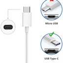 2 x 6FT Car Charger USB A to C Cable for iPhone 15/Pro Max/Plus - Data Cable for CarPlay and iPad/MacBook
