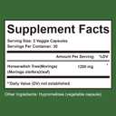 Moringa Capsules,1200mg Pure Moringa Powder Organic Capsules,Green Superfood SupplementEnergy, Skin, Immune Support,60count (EXP 07/01/28)