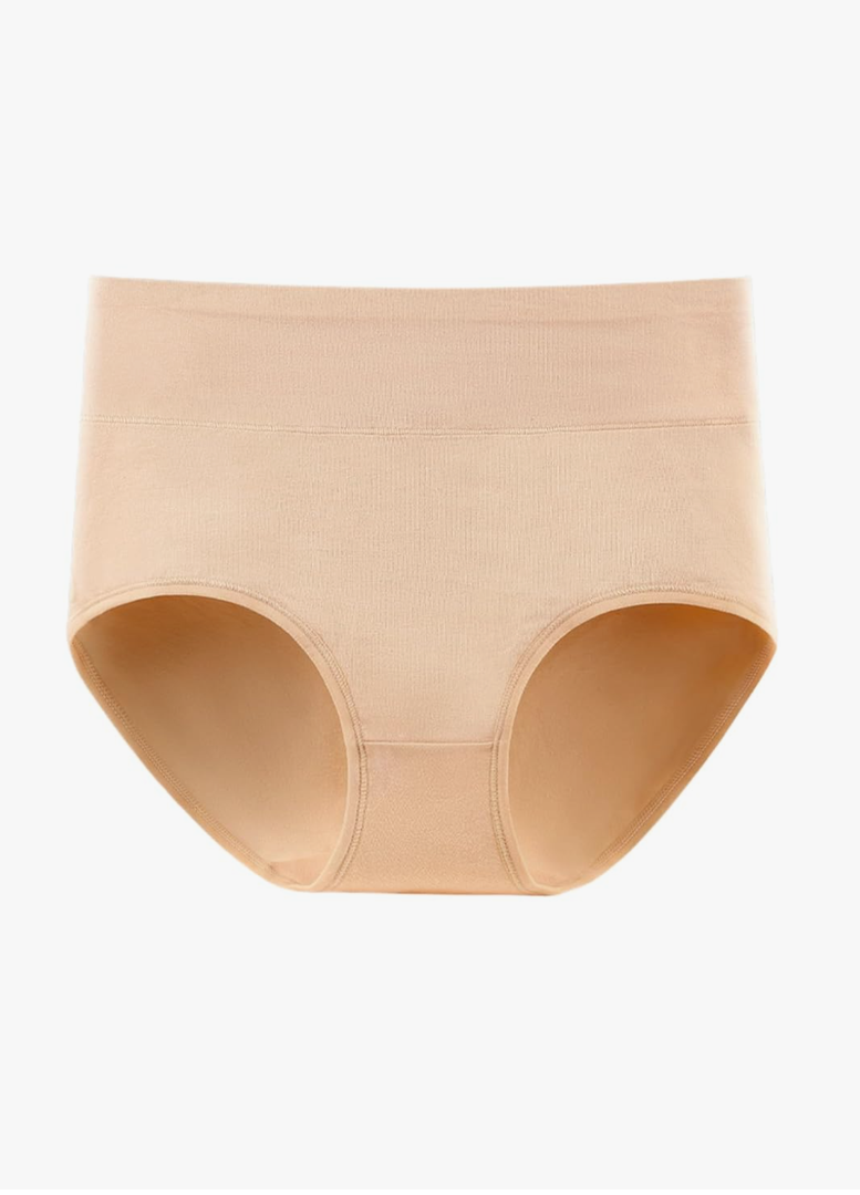 Large Size Four Layers Ultimate Comfort Leakproof and Shaping Panties, Highly absorbent women's washable cotton briefs, Small