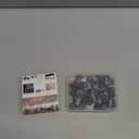 Furniture Glides Sliders-Furnigear PTFE (Teflon) Chair Leg Movers Sliders for Carpet Surface - Move Your Furniture Easy & Safely - Floor Protector (3/4" Nail, Brown-40pack, not for Wood Floors)