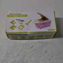Food Dicer Chopper 5 Blades, Onion Dicer Chopper, Fruit and Veggie and Vegetables Chopper, Food Prep, Light Green