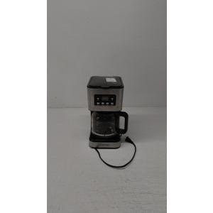 Chefman Coffee Maker, 12-Cup Programmable Drip Coffee Makers with Reusable Filter & Keep Hot Plate, Auto Pause Small Coffee Machines with Large Coffee Pot, Timer, Self-cleaning, (Stainless Steel)