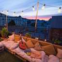 Egcol ST35 Replacement Bulbs, 25 Pack Edison Light Bulbs fits C7/ E12 Base, Shatterproof 5watt Incandescent Bulbs, String Light Bulbs for Indoor Outdoor Garden, Backyard, Warm White