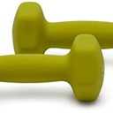 Amazon Basics Neoprene Dumbbell Hand Weights for Exercise and Muscle Toning 5 LB