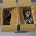 ENJOYBASICS Shower Curtain Rod 30 to 76 Inches, 1 Inch Stainless Steel Adjustable Spring Tension Rods No Drill for Bathroom, Closet, Window, Room Divider, Never Rust, Non Slip, Nickel