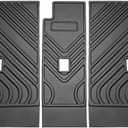 Powerty Backrest Mat for 2018-2024 BMW X3 G01 Accessories Rear Back Seat Protector TPE All Weather Second Row Seats Back Cover 3 Packs