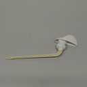 American Standard Toilet Trip Lever, Plastic, Bone
