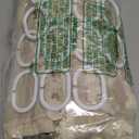 Boho Farmhouse Shower Curtain Woven Fabric Cute Beige Shower Curtain, 72 x 72 Tufted Chevron Textured Striped Modern Farmhouse Minimalist for Bathroom