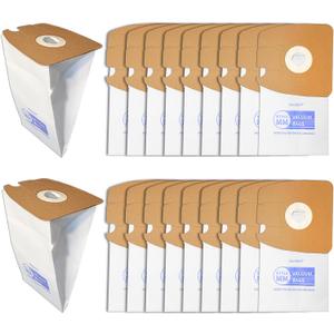 Gudotra 20 Packs Vacuum Bags Replacement for Eureka Style MM 3670 3680 Series Canisters Vacuum Bags Replace Part 60295A 60295B 60295C 60297A